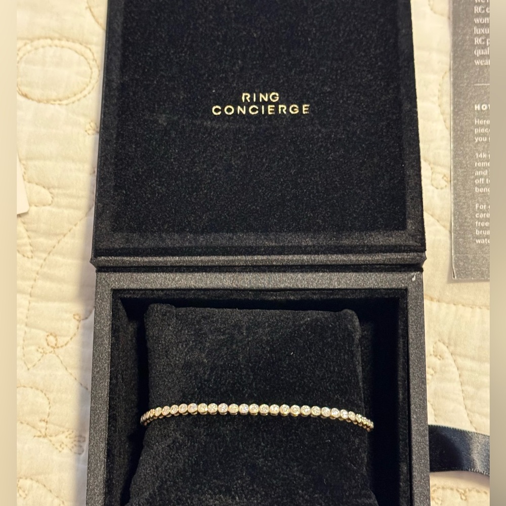 Ring Concierge 1.5 carat Bezel Classic Tennis Bracelet (not the mini)